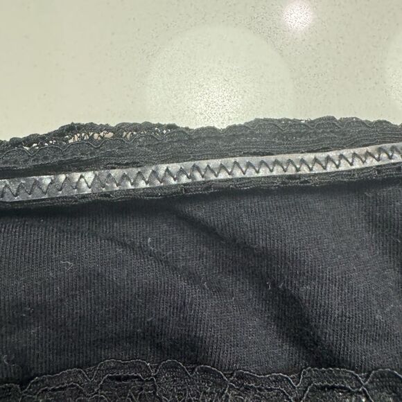 Free People Intimately Bandeau Bra bralette Black size Large - Picture 3 of 5